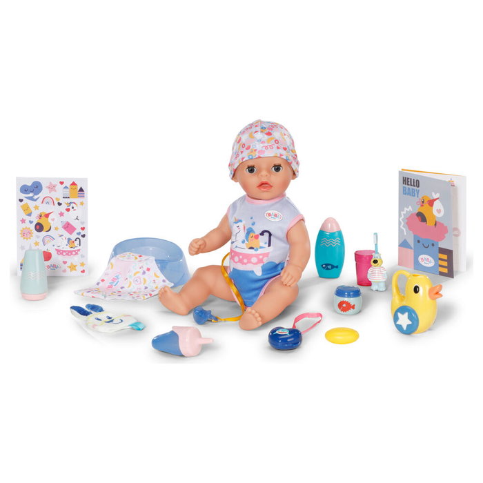 Zapf Creation Baby Born Luka Baño Divertido 36 cm