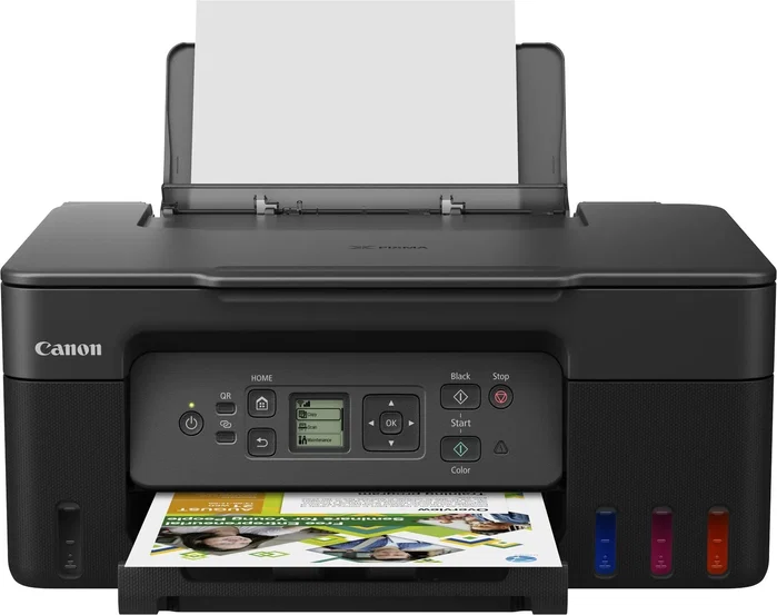 Canon G3470 MegaTank Impresora Multifunción Inkjet A4 Color Negro Wi-Fi USB
