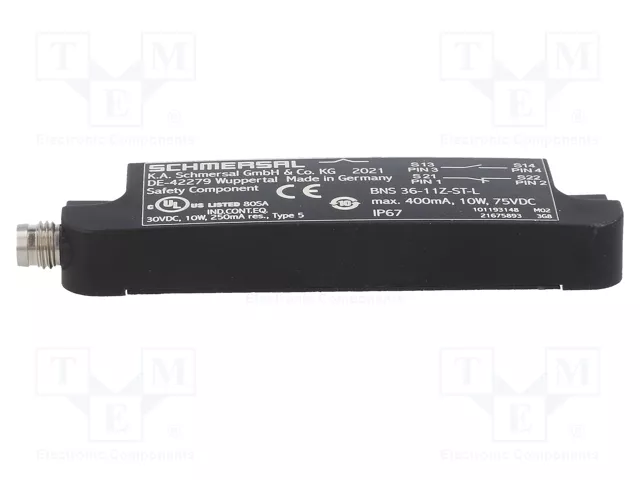 SCHMERSAL BNS 36-11Z-ST-L Interruptor de seguridad magnético