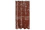 DKD Home Decor Cortina de Poliéster Rosa Palo 140x260 con 8 Anillas