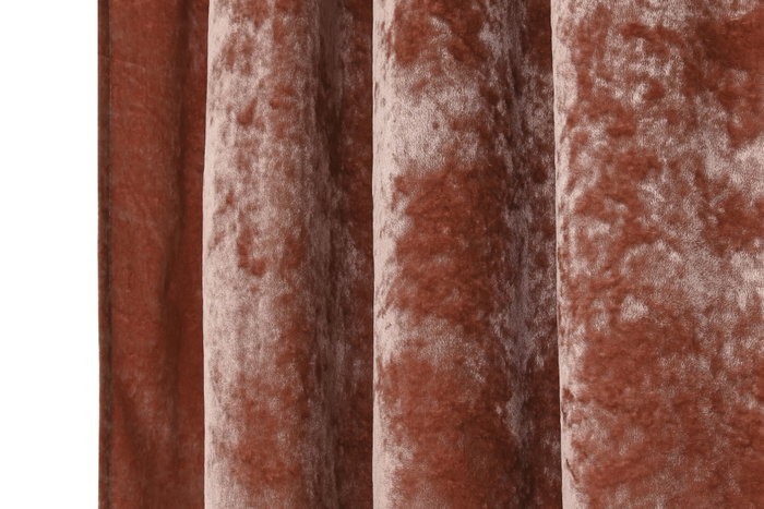 DKD Home Decor Cortina de Poliéster Rosa Palo 140x260 con 8 Anillas DKD Home Decor Cortina de Poliéster Rosa Palo 140x260 con 8 Anillas