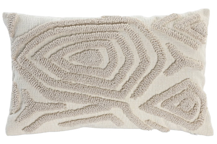 DKD Home Decor Cojín de Algodón con Aplicaciones 50x12x30 DKD Home Decor Cojín de Algodón con Aplicaciones 50x12x30
