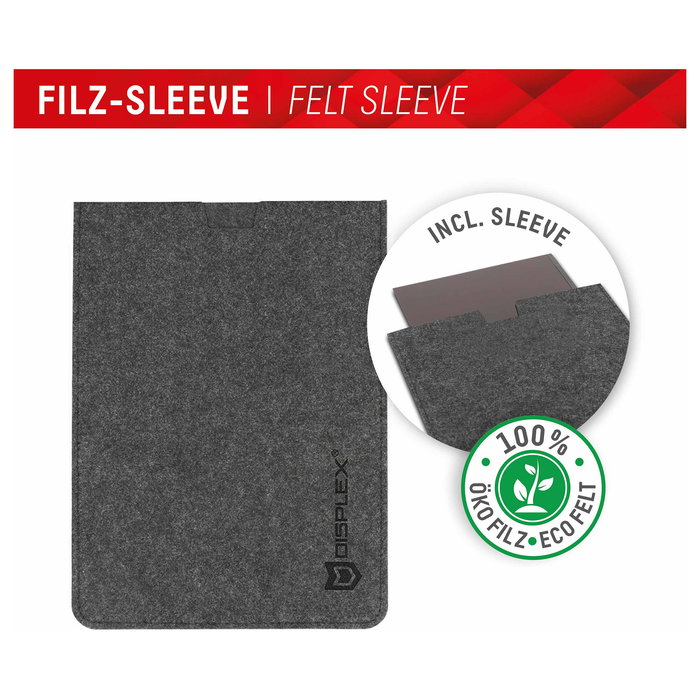 Displex Filtro de Privacidad 01764 para MacBook Air/Pro 13.3", Antirreflectante, Protector Anti-Rayaduras 5H, Filtro Luz Azul 98%, Montaje Magnético, Negro