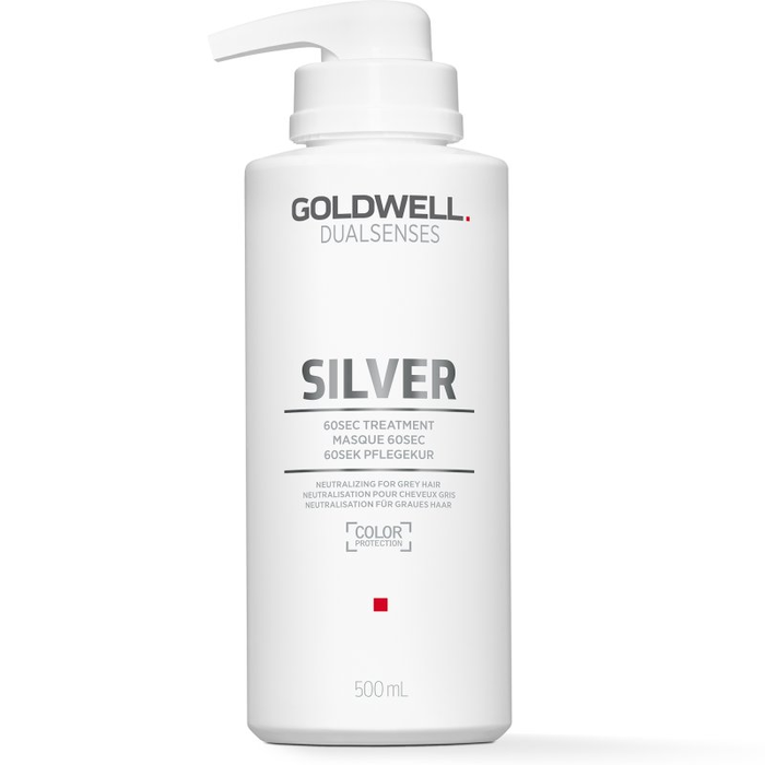 Goldwell Dualsenses Silver 60sec Treatment 500ml Goldwell Dualsenses Silver 60sec Treatment 500ml