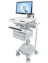 Ergotron StyleView Carro multimedia con brazo LCD y 4 cajones