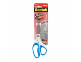 Scotch Tijeras de Oficina 20 cm Titanio Fundido Mango Ergonómico Colores Surtidos