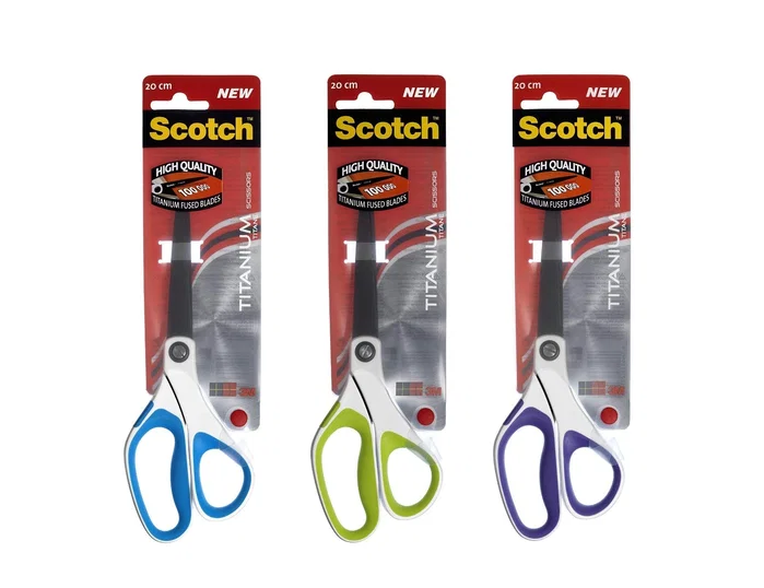 Scotch Tijeras de Titanio 20 cm Colores Surtidos