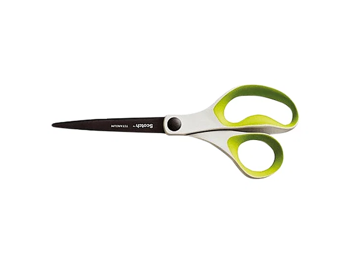 Scotch Tijeras de Oficina 20 cm Titanio Fundido Mango Ergonómico Colores Surtidos