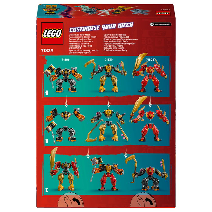 LEGO NINJAGO Meca de Batalla Spinjitzu de Arin 71839 LEGO NINJAGO Meca de Batalla Spinjitzu de Arin 71839