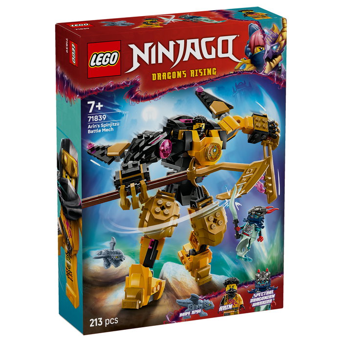 LEGO NINJAGO Meca de Batalla Spinjitzu de Arin 71839 LEGO NINJAGO Meca de Batalla Spinjitzu de Arin 71839