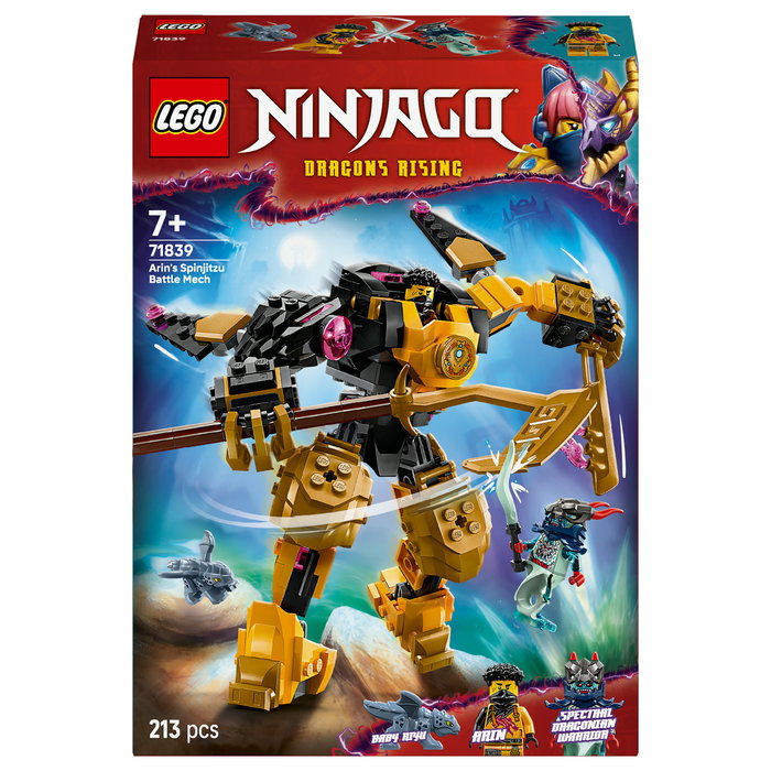 LEGO NINJAGO Meca de Batalla Spinjitzu de Arin 71839 LEGO NINJAGO Meca de Batalla Spinjitzu de Arin 71839