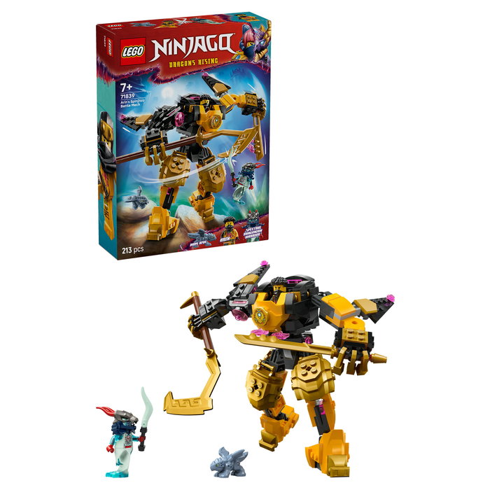 LEGO NINJAGO Meca de Batalla Spinjitzu de Arin 71839 LEGO NINJAGO Meca de Batalla Spinjitzu de Arin 71839