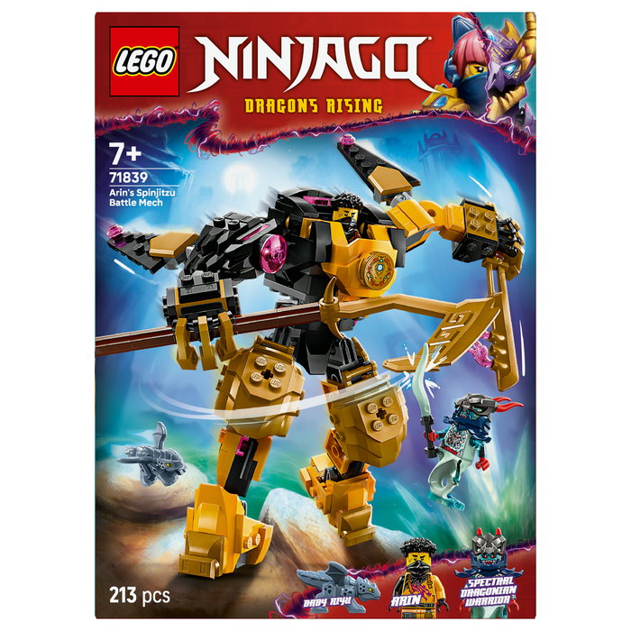 LEGO NINJAGO Meca de Batalla Spinjitzu de Arin 71839 LEGO NINJAGO Meca de Batalla Spinjitzu de Arin 71839