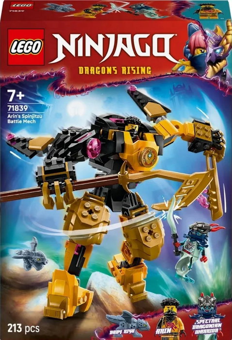 LEGO NINJAGO Meca de Batalla Spinjitzu de Arin 71839 LEGO NINJAGO Meca de Batalla Spinjitzu de Arin 71839