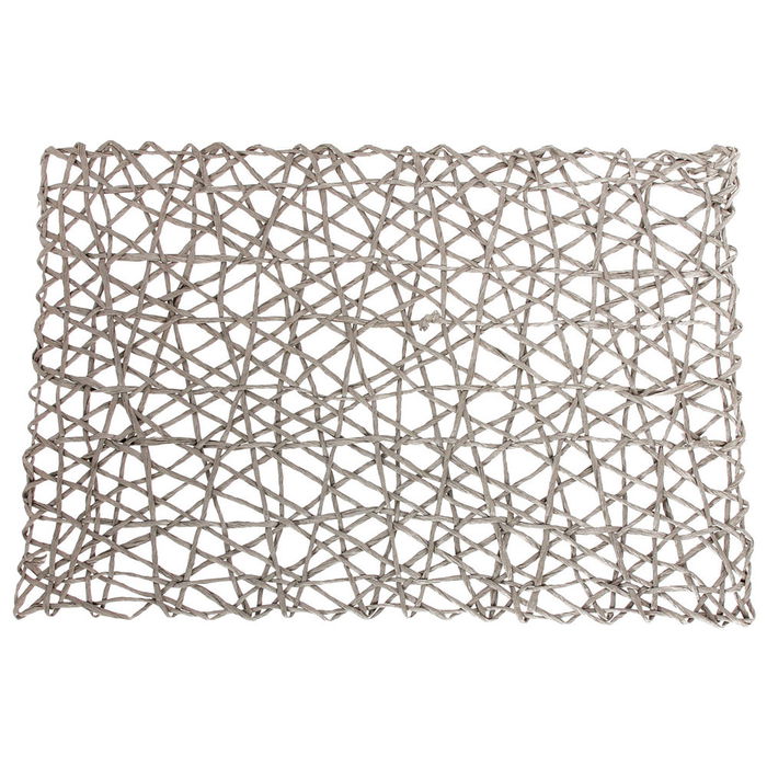 Saveur et Degustation Individual Decorativo y Práctico 45x30 cm Colores Surtidos Negro Gris Beige