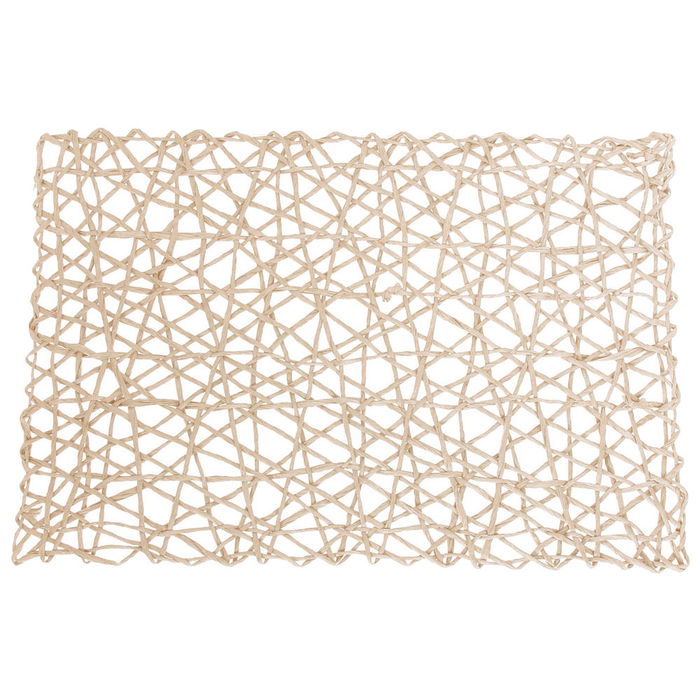 Saveur et Degustation Individual Decorativo y Práctico 45x30 cm Colores Surtidos Negro Gris Beige