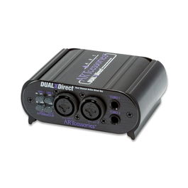 ART Dual X Direct Caja de Inyección con Entradas Combo XLR/TRS y Alimentación Phantom o Batería