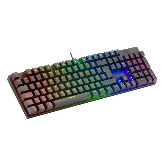 Mars Gaming MK422 Teclado Mecánico RGB Rainbow Negro Mars Gaming MK422 Teclado Mecánico RGB Rainbow Negro