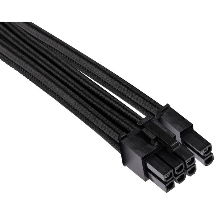 Corsair Cables PCIe Sleeved Premium Type 4 Gen 4 Negro para Fuentes de Alimentación Tipo 4 Corsair Cables PCIe Sleeved Premium Type 4 Gen 4 Negro para Fuentes de Alimentación Tipo 4