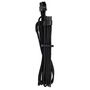 Corsair Cables PCIe Sleeved Premium Type 4 Gen 4 Negro para Fuentes de Alimentación Tipo 4