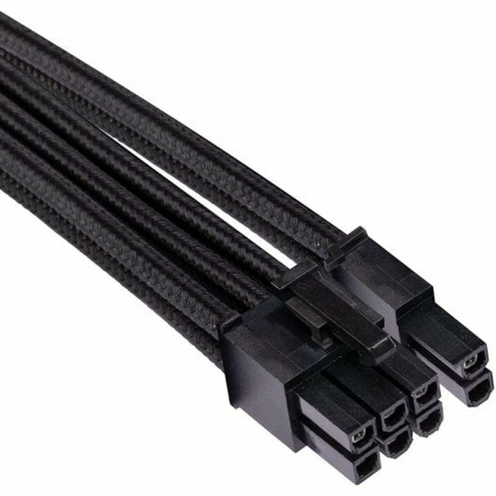 Corsair Cable PCIe Premium Tipo 4 Gen 4 Negro Conector Simple Corsair Cable PCIe Premium Tipo 4 Gen 4 Negro Conector Simple
