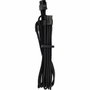 Corsair Cable PCIe Premium Tipo 4 Gen 4 Negro Conector Simple