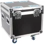 Algamlight Flight Case para 1 Nebel 2000 Abs con Ruedas y Compartimento para Accesorios en Madera y Espuma