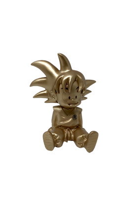 Plastoy Hucha Son Goku Edición Especial Dorada Dragon Ball 14,5 cm