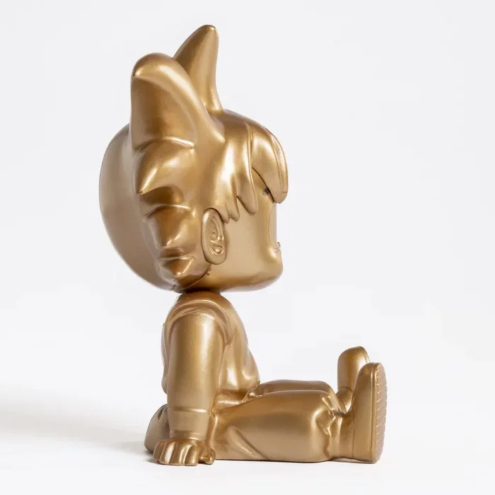 Plastoy Figura Hucha Son Goku Edición Especial Oro