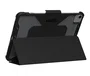 Urban Armor Gear Funda Plyo para iPad Air 2022 (5ª Generación) de 27.7 cm / 10.9 pulgadas - Negro Metálico con Modo Espera y Portabolígrafo