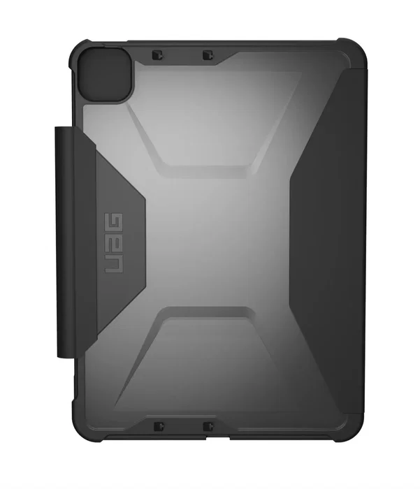 Urban Armor Gear Funda Plyo para iPad Air 2022 (5ª Generación) de 27.7 cm / 10.9 pulgadas - Negro Metálico con Modo Espera y Portabolígrafo