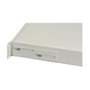 EFB Elektronik Spleißbox ausziehbar 1HE sin frontal, sin equipar, gris