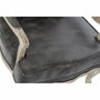 DKD Home Decor Sillón de PU y Rubberwood Marrón Desgastado