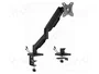 Gembird MA-DA1U-01 Brazo de Montaje de Escritorio con Puertos USB, 17-32 pulgadas