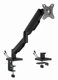Gembird MA-DA1U-01 Brazo de Montaje de Escritorio con Puertos USB
