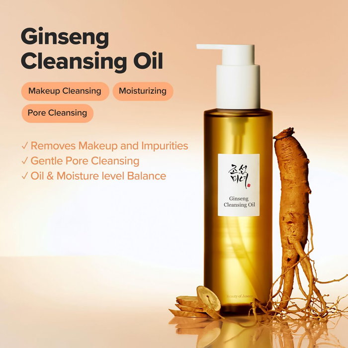 BEAUTY OF JOSEON Ginseng Aceite Limpiador de 210 ml BEAUTY OF JOSEON Ginseng Aceite Limpiador de 210 ml
