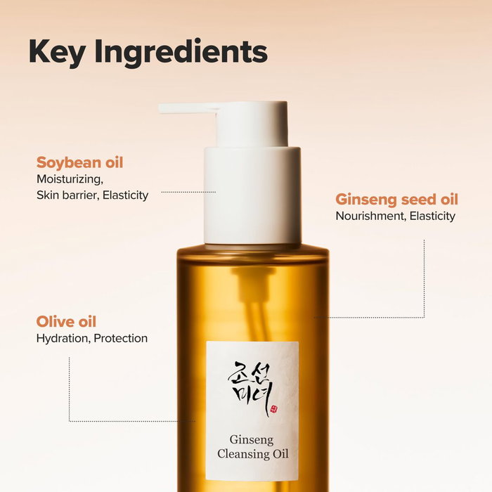 BEAUTY OF JOSEON Ginseng Aceite Limpiador de 210 ml BEAUTY OF JOSEON Ginseng Aceite Limpiador de 210 ml