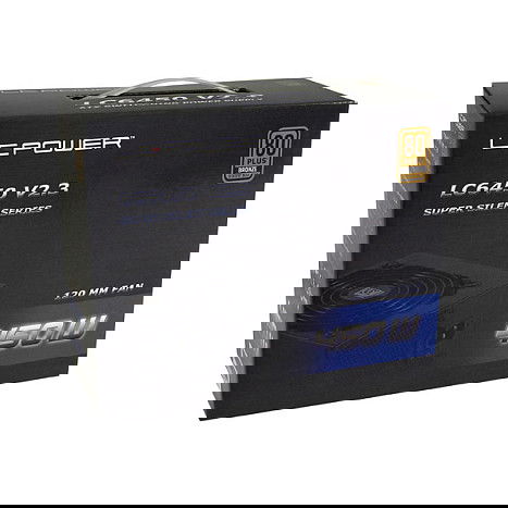 LC-Power LC6450 V2.3 Fuente de Alimentación 450W 80+ Bronze ATX para PC