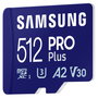 Samsung MB-MD512S Tarjeta MicroSDXC 512 GB UHS-I Clase 10 Velocidad V30 A2