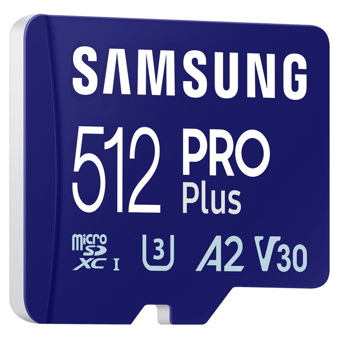 Samsung MB-MD512S Tarjeta MicroSDXC 512 GB UHS-I Clase 10 Velocidad V30 A2