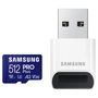 Samsung MB-MD512S Tarjeta MicroSDXC 512 GB UHS-I Clase 10 Velocidad V30 A2