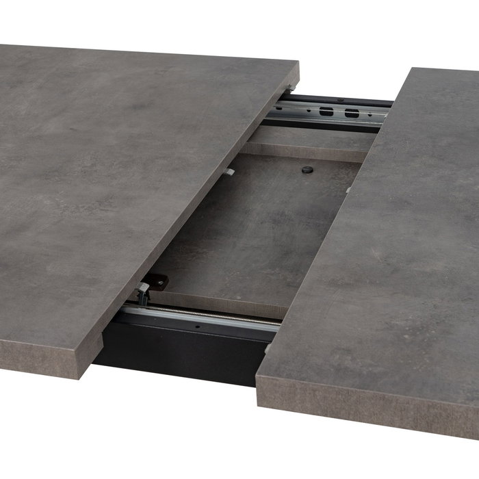 Mesa Extensible Gris Metal-Madera Pax 138 X 85 X 76 cm Mesa Extensible Gris Metal-Madera Pax 138 X 85 X 76 cm