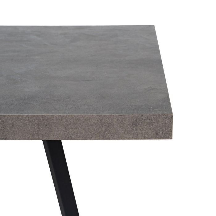 Mesa Extensible Gris Metal-Madera Pax 138 X 85 X 76 cm Mesa Extensible Gris Metal-Madera Pax 138 X 85 X 76 cm