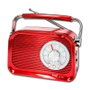 SAMI Radio Sami Vintage 3 bandas rojo AC/batería multimedia