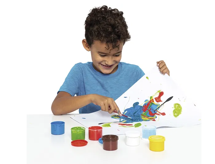 Jovi Tempera Escolar 35 ml 5 Colores Surtidos con Pincel