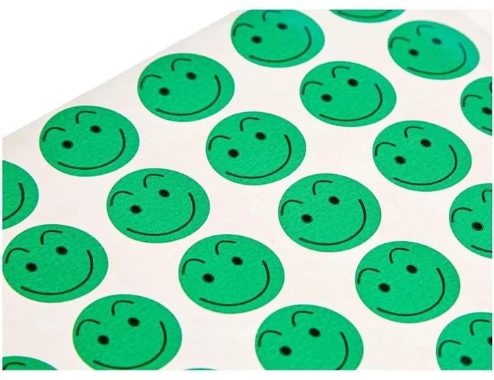 Apli Gomets de Cara Feliz Verde de 20mm (900 unidades) Apli Gomets de Cara Feliz Verde de 20mm (900 unidades)