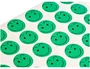 Apli Gomets de Cara Feliz Verde de 20mm (900 unidades)