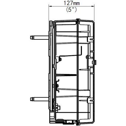 ALLNET Junctionbox/Montagebox para Cámara ALL-CAM2498-LEP | Caja de Empalme y Montaje