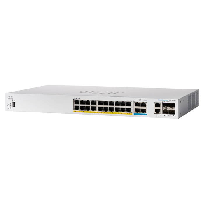 Cisco Catalyst C1300-24MGP-4X Switch Gestionado L2/L3 con PoE y 8 Puertos 2.5GE Cisco Catalyst C1300-24MGP-4X Switch Gestionado L2/L3 con PoE y 8 Puertos 2.5GE