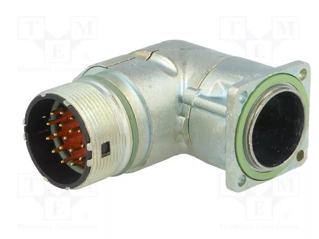 LAPP Conector M23 industrial macho de 17 pines con protección IP65